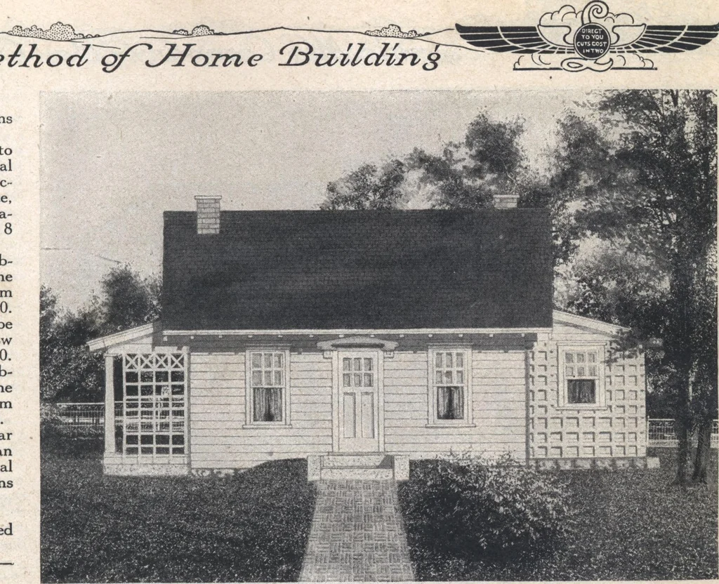An illustration from Book A-7 of one hundred homes, 1917, leaf 18