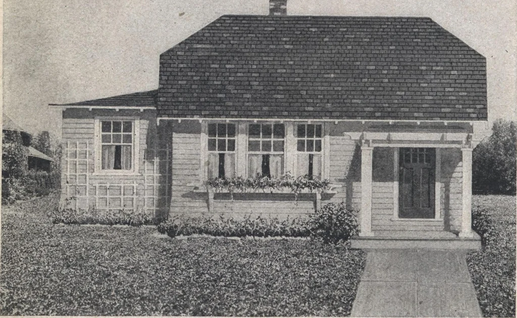 An illustration from Book A-7 of one hundred homes, 1917, leaf 19