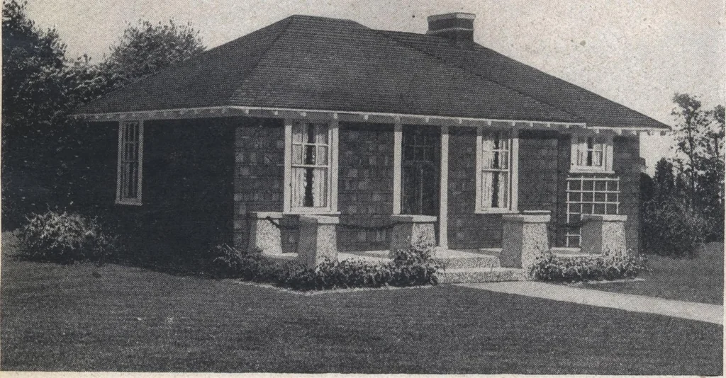 An illustration from Book A-7 of one hundred homes, 1917, leaf 21