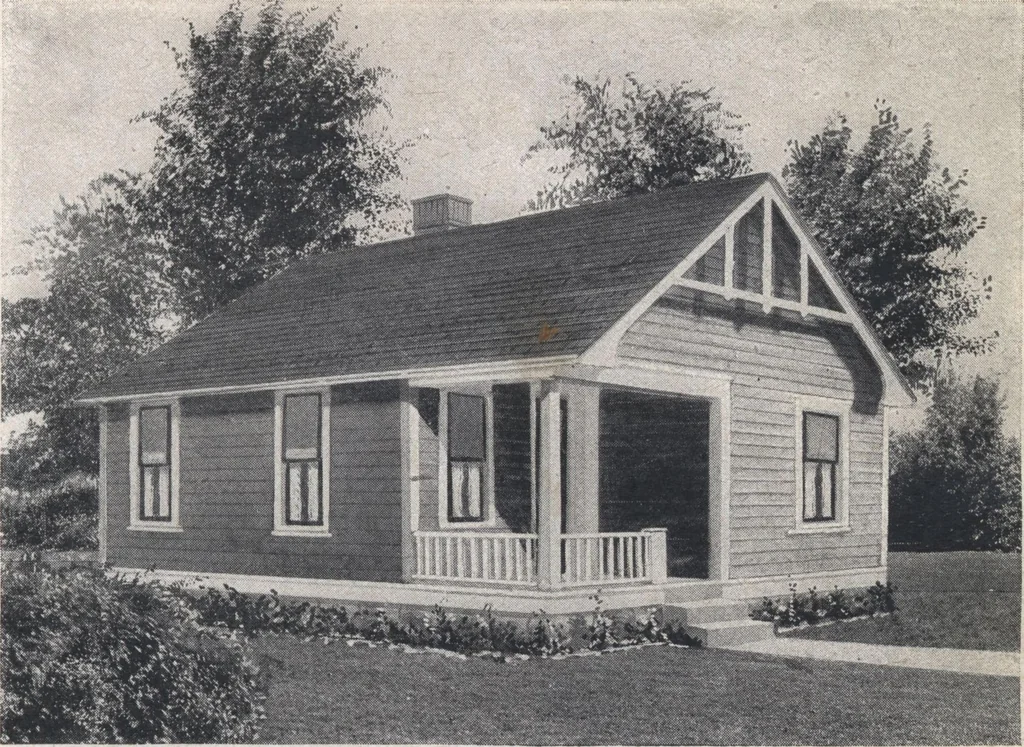 An illustration from Book A-7 of one hundred homes, 1917, leaf 22