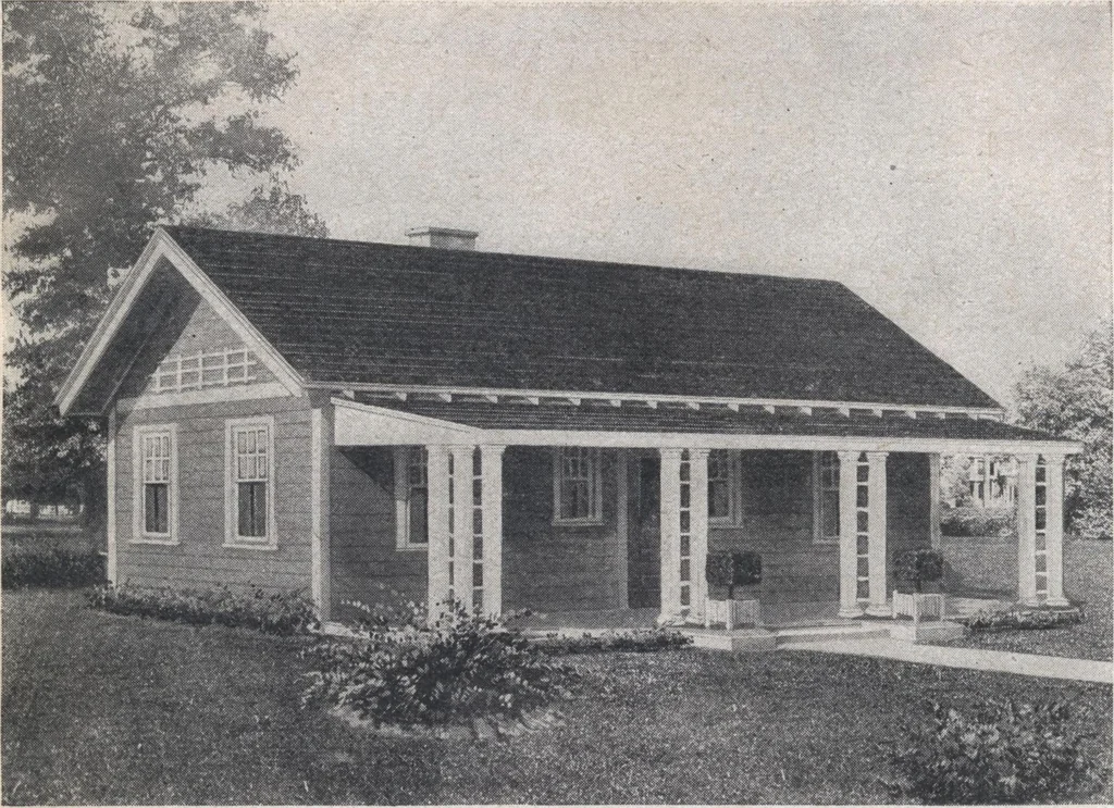 An illustration from Book A-7 of one hundred homes, 1917, leaf 23