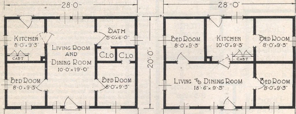 An illustration from Book A-7 of one hundred homes, 1917, leaf 23
