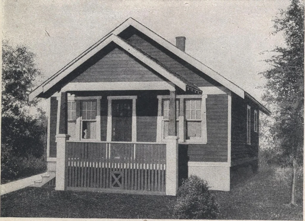 An illustration from Book A-7 of one hundred homes, 1917, leaf 25