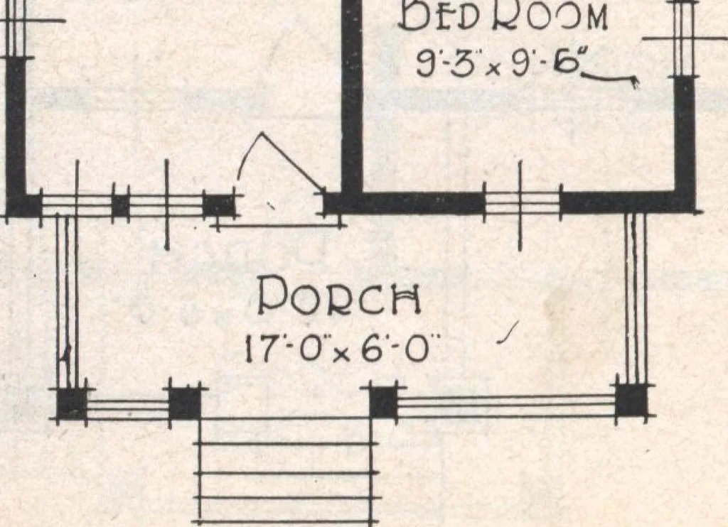 An illustration from Book A-7 of one hundred homes, 1917, leaf 27