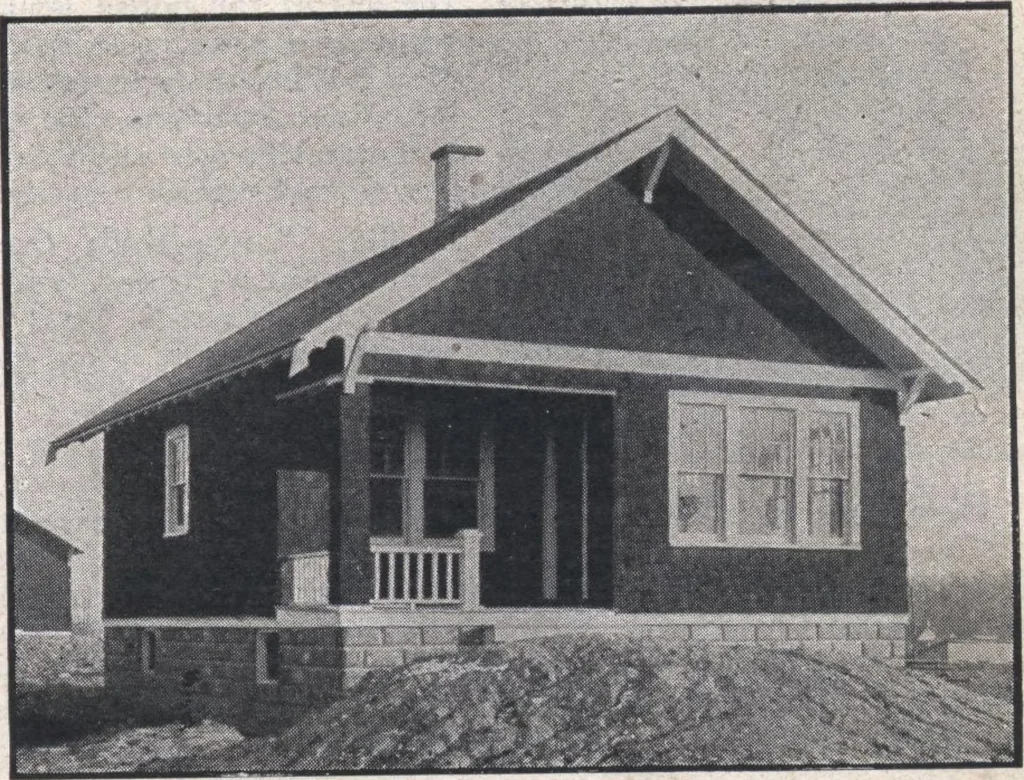 An illustration from Book A-7 of one hundred homes, 1917, leaf 30