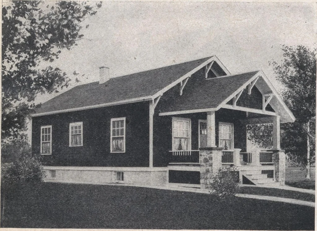 An illustration from Book A-7 of one hundred homes, 1917, leaf 31