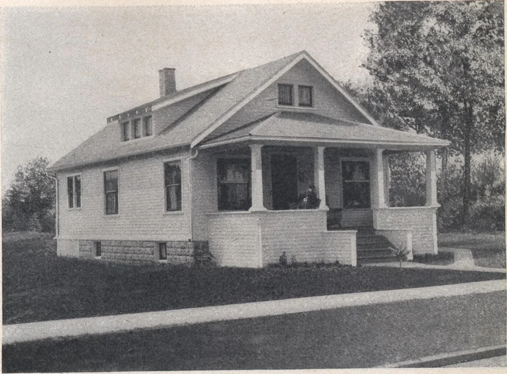 An illustration from Book A-7 of one hundred homes, 1917, leaf 36