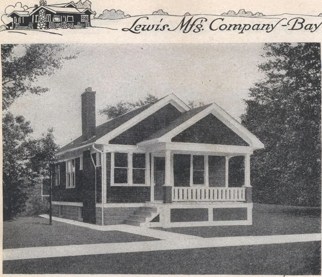 An illustration from Book A-7 of one hundred homes, 1917, leaf 37