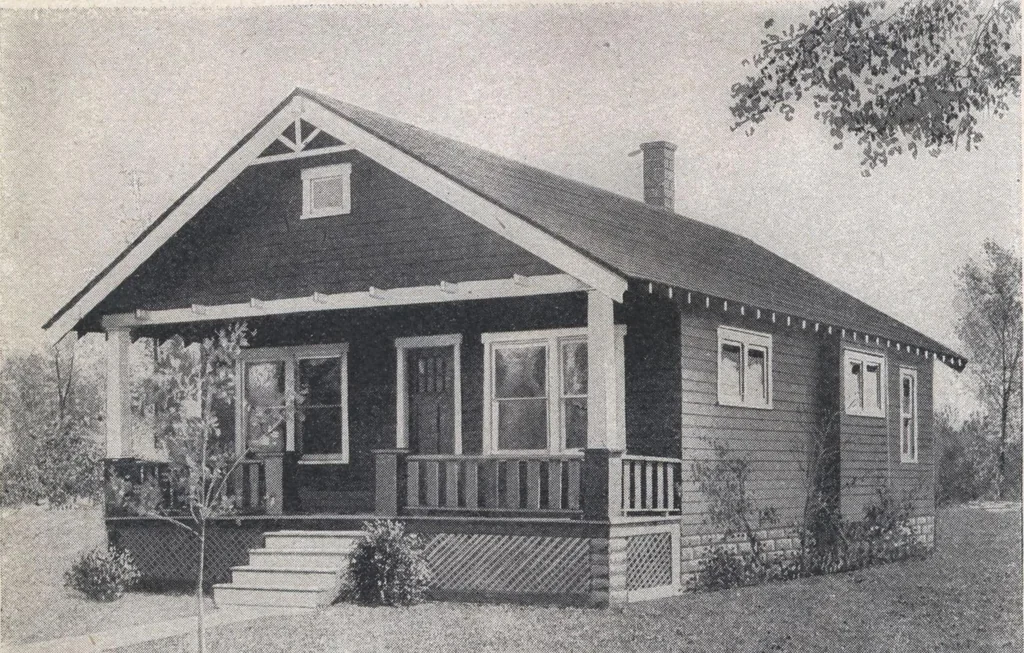An illustration from Book A-7 of one hundred homes, 1917, leaf 39