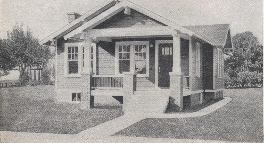 An illustration from Book A-7 of one hundred homes, 1917, leaf 41