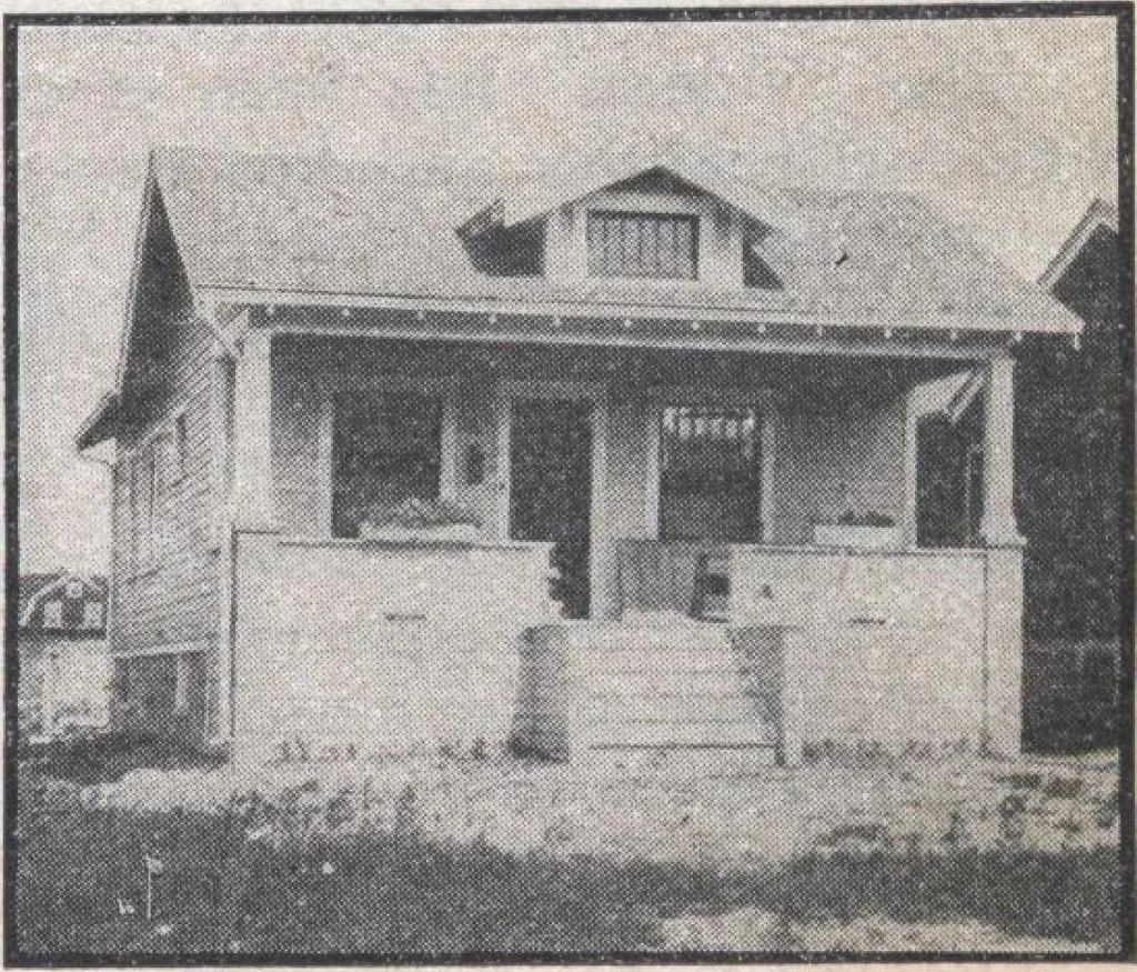 An illustration from Book A-7 of one hundred homes, 1917, leaf 42