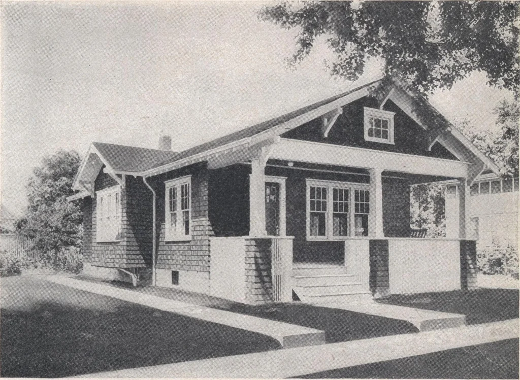 An illustration from Book A-7 of one hundred homes, 1917, leaf 44