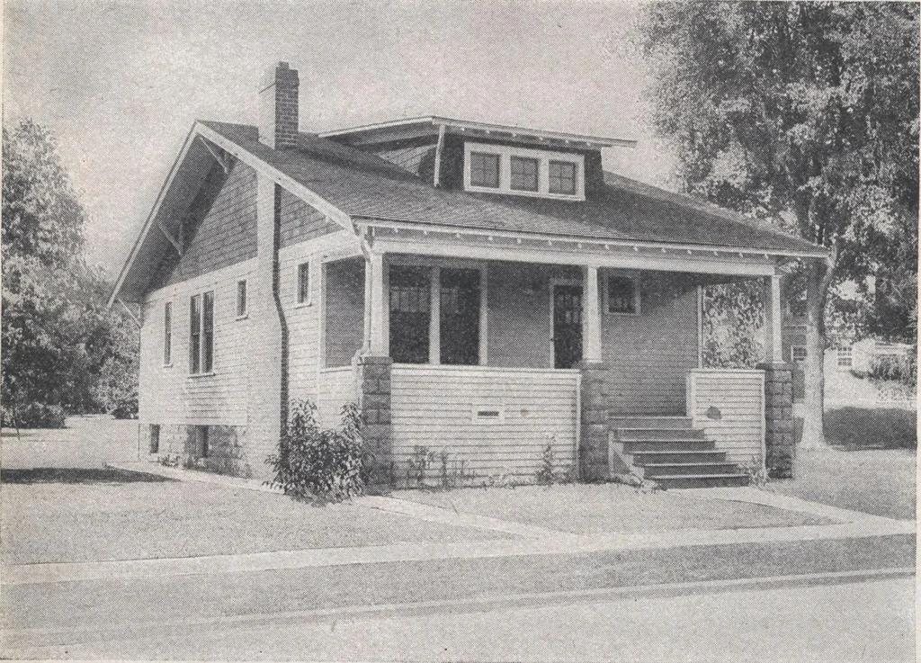 An illustration from Book A-7 of one hundred homes, 1917, leaf 45