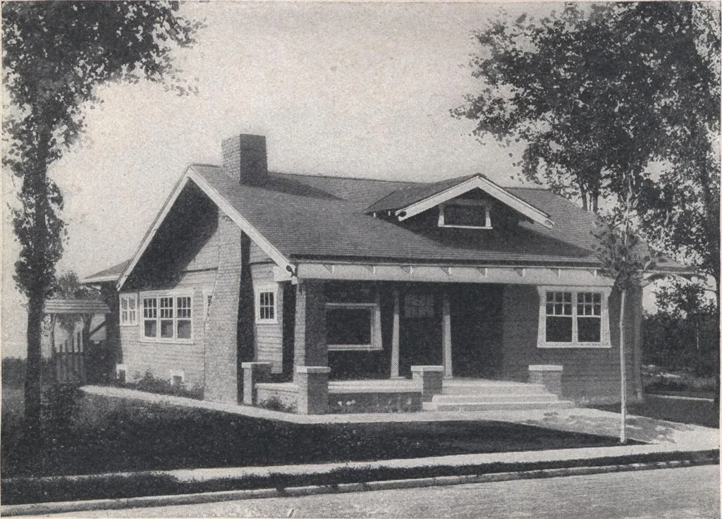 An illustration from Book A-7 of one hundred homes, 1917, leaf 47