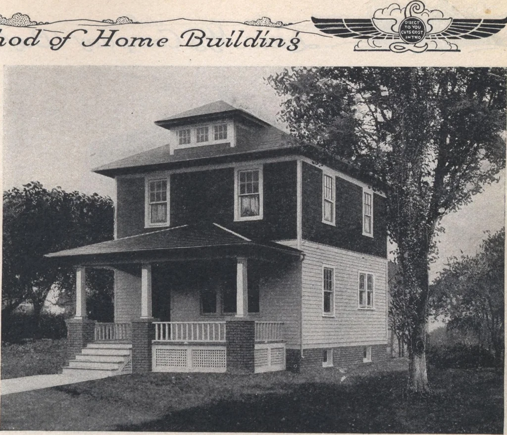 An illustration from Book A-7 of one hundred homes, 1917, leaf 50