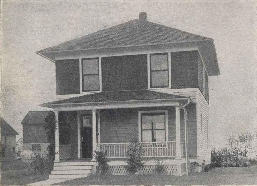 An illustration from Book A-7 of one hundred homes, 1917, leaf 51