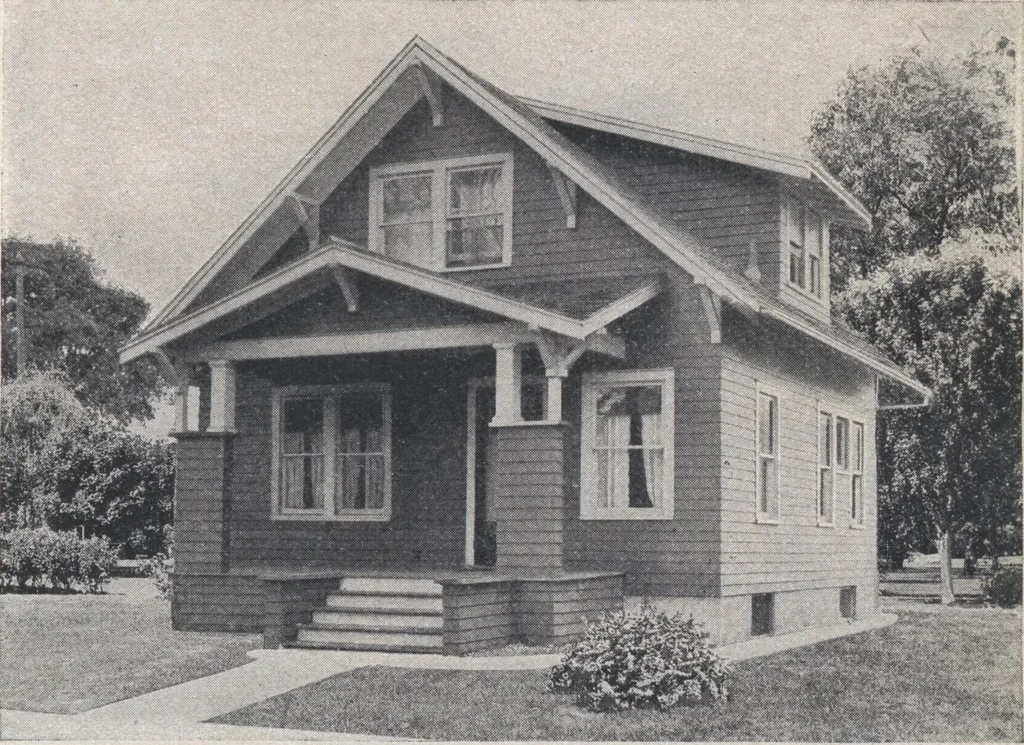 An illustration from Book A-7 of one hundred homes, 1917, leaf 52