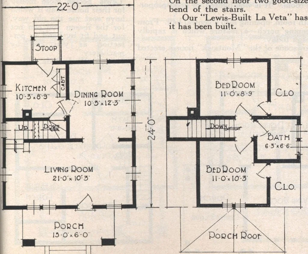 An illustration from Book A-7 of one hundred homes, 1917, leaf 52