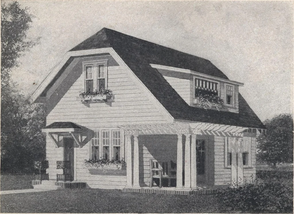 An illustration from Book A-7 of one hundred homes, 1917, leaf 53