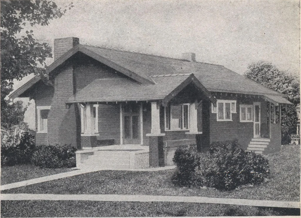 An illustration from Book A-7 of one hundred homes, 1917, leaf 62