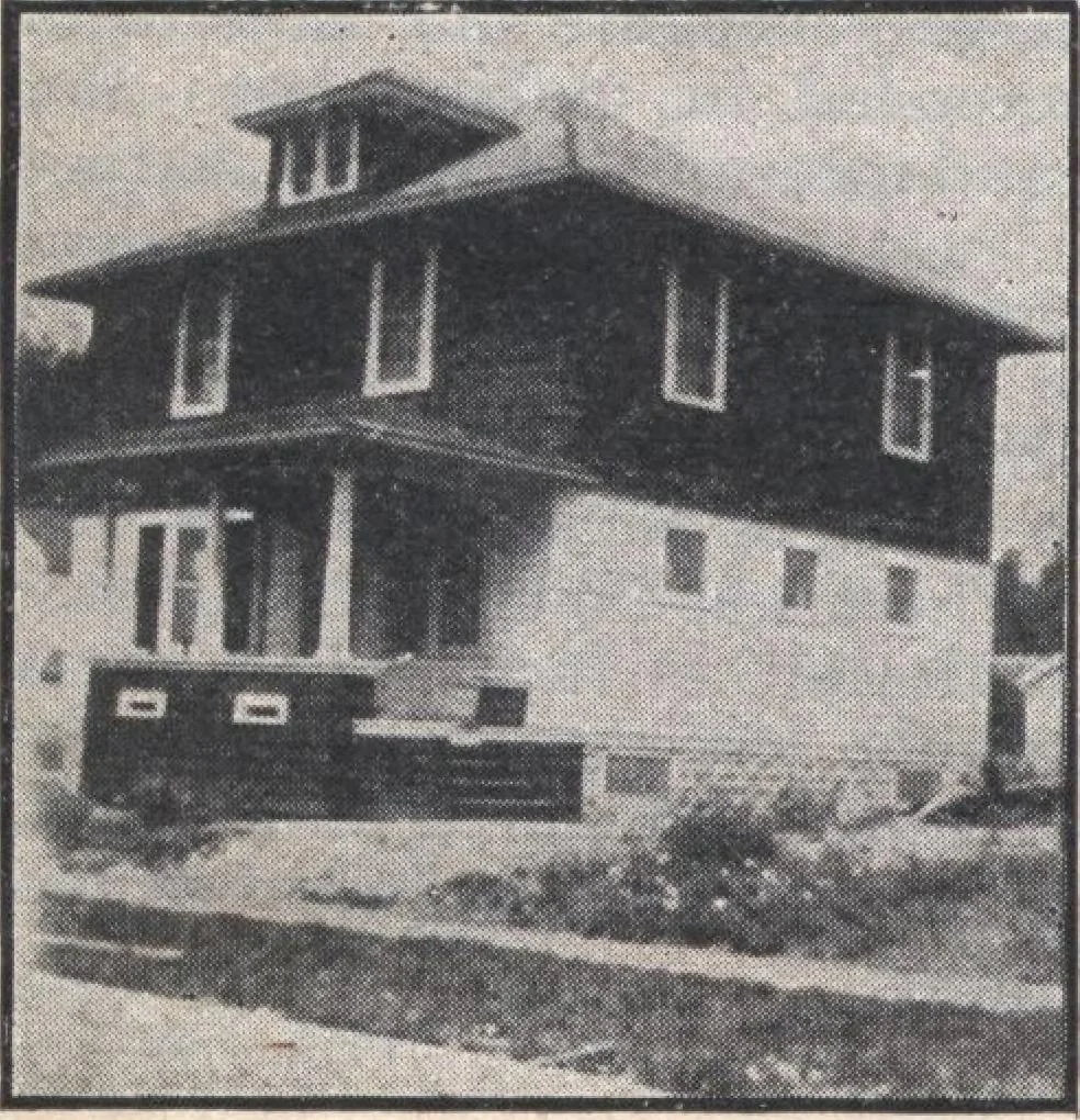 An illustration from Book A-7 of one hundred homes, 1917, leaf 65