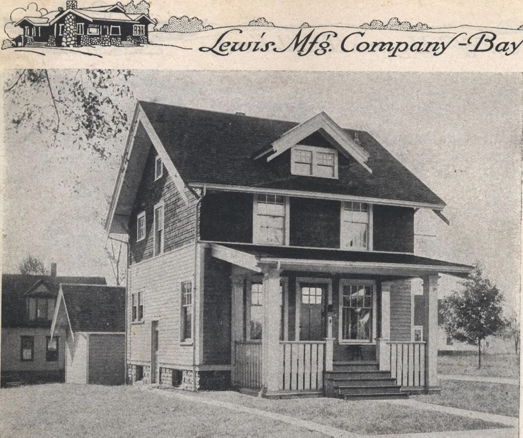 An illustration from Book A-7 of one hundred homes, 1917, leaf 69