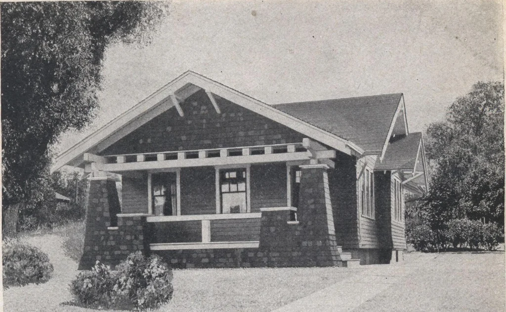 An illustration from Book A-7 of one hundred homes, 1917, leaf 72