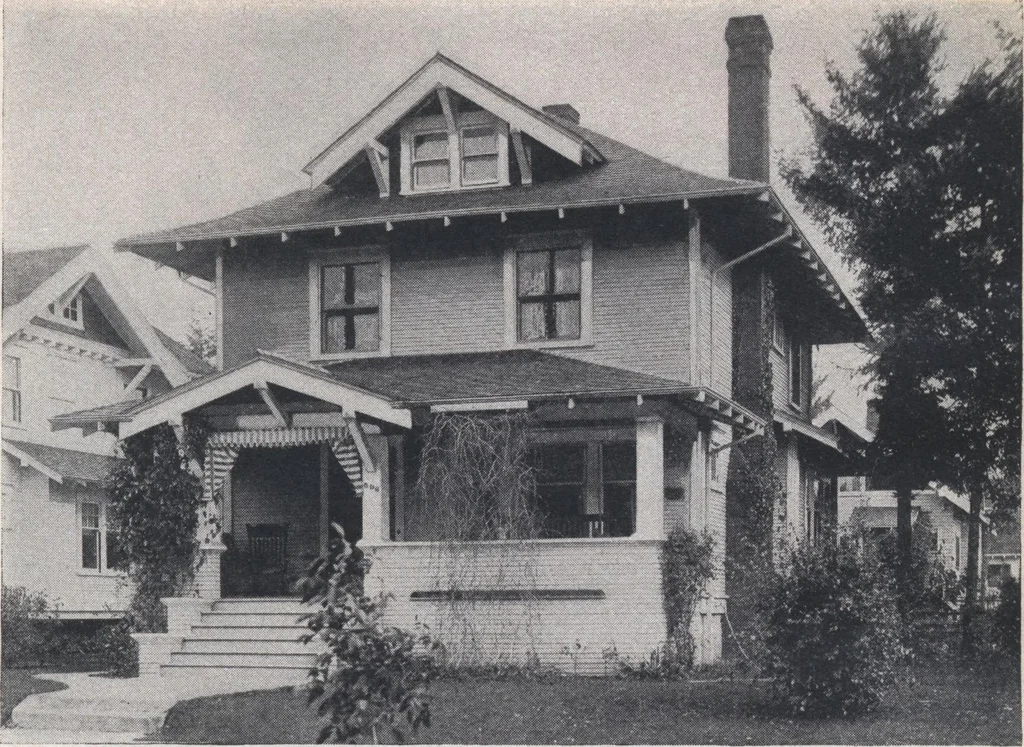 An illustration from Book A-7 of one hundred homes, 1917, leaf 78