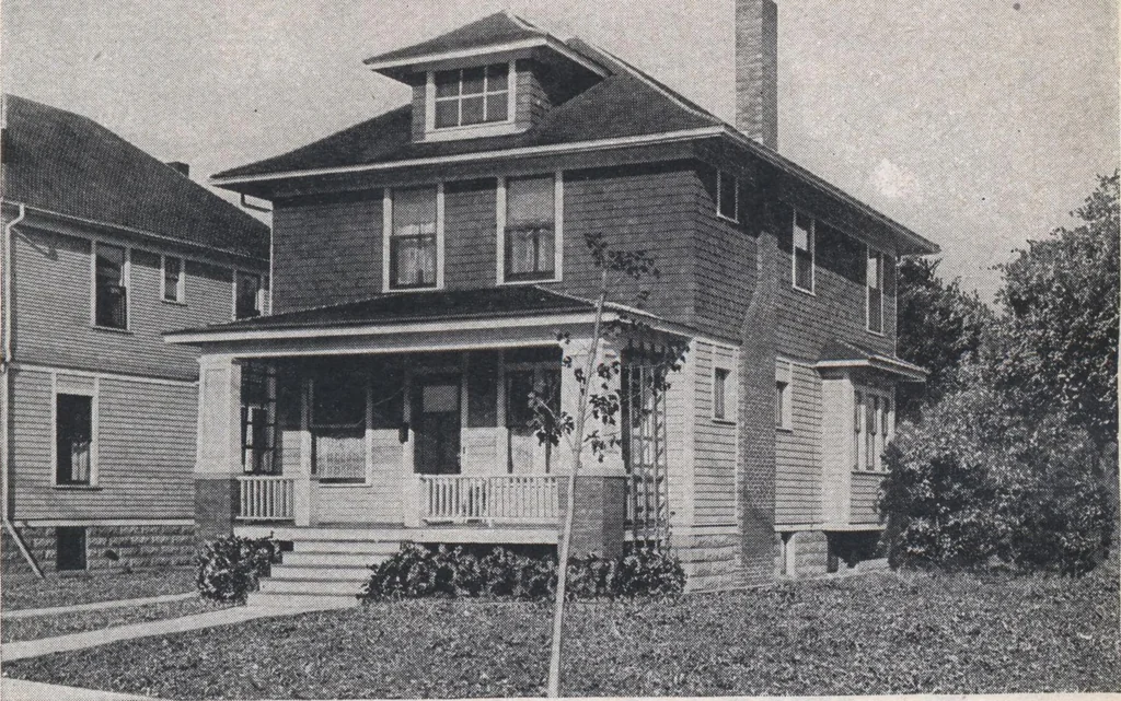 An illustration from Book A-7 of one hundred homes, 1917, leaf 80