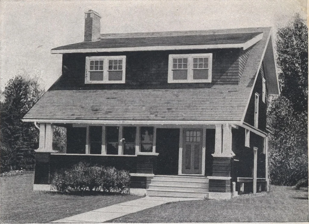 An illustration from Book A-7 of one hundred homes, 1917, leaf 82