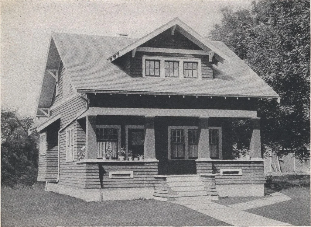 An illustration from Book A-7 of one hundred homes, 1917, leaf 83