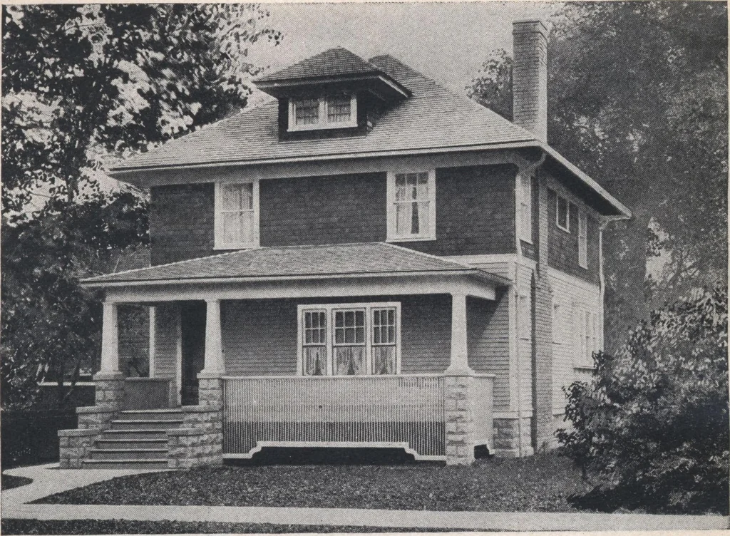 An illustration from Book A-7 of one hundred homes, 1917, leaf 86