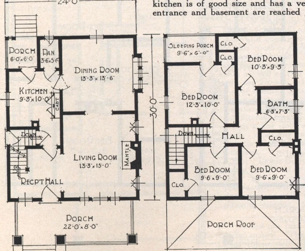 An illustration from Book A-7 of one hundred homes, 1917, leaf 86