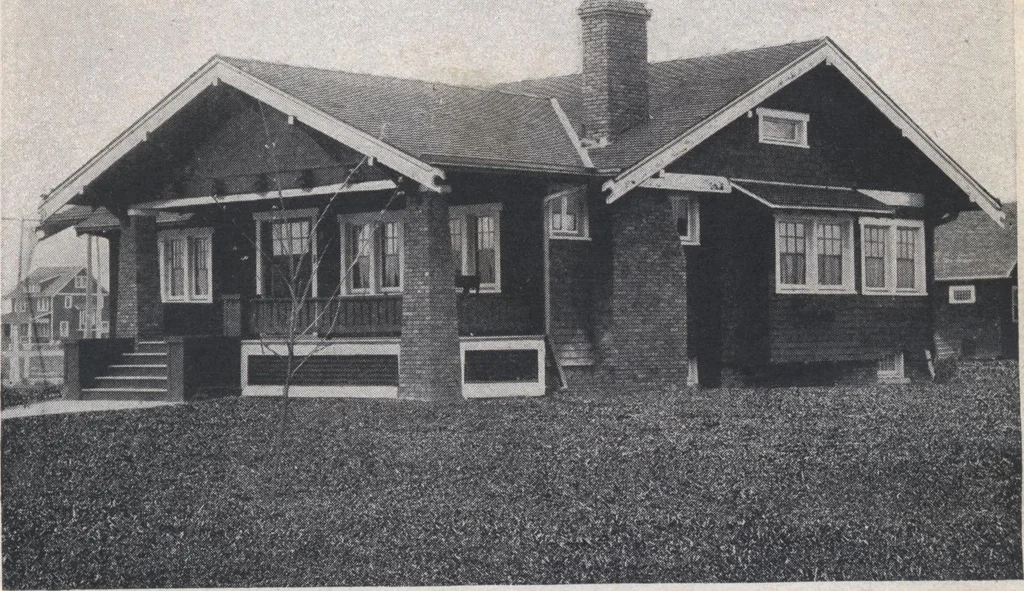 An illustration from Book A-7 of one hundred homes, 1917, leaf 88