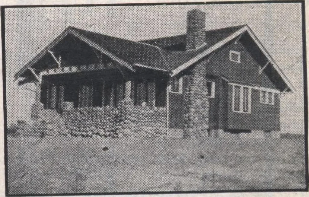 An illustration from Book A-7 of one hundred homes, 1917, leaf 88