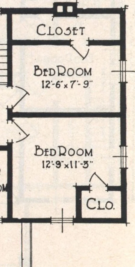 An illustration from Book A-7 of one hundred homes, 1917, leaf 89