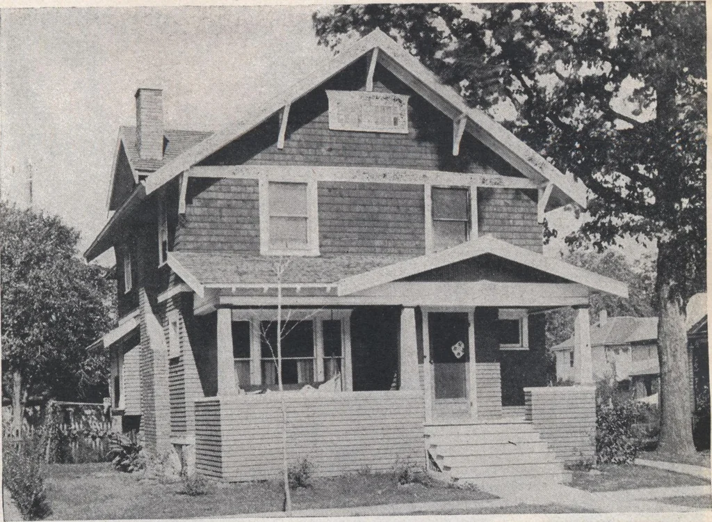 An illustration from Book A-7 of one hundred homes, 1917, leaf 96