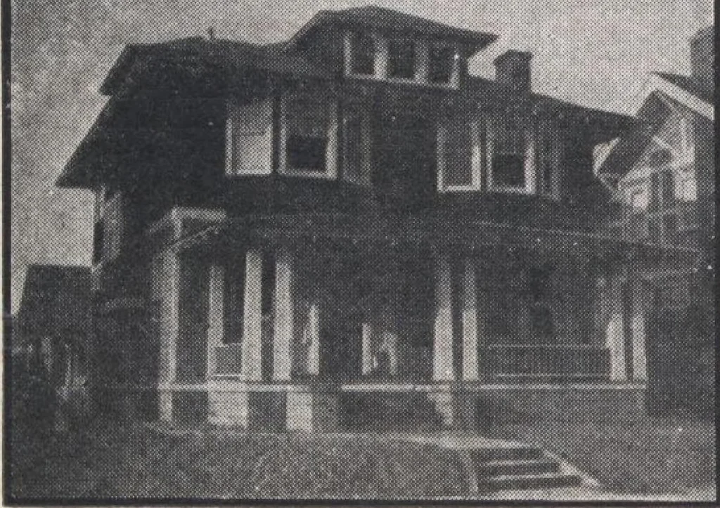 An illustration from Book A-7 of one hundred homes, 1917, leaf 97