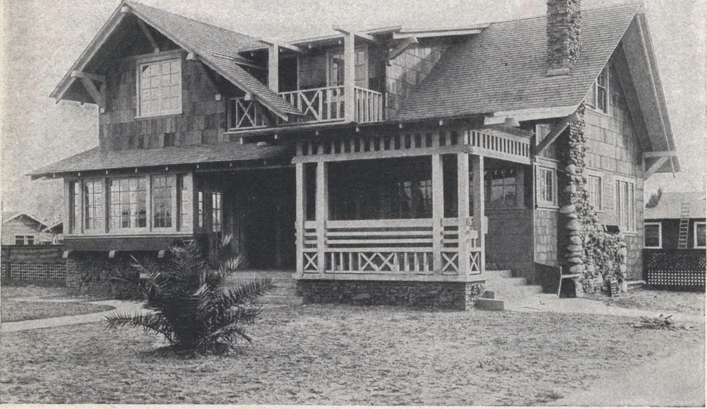 An illustration from Book A-7 of one hundred homes, 1917, leaf 99