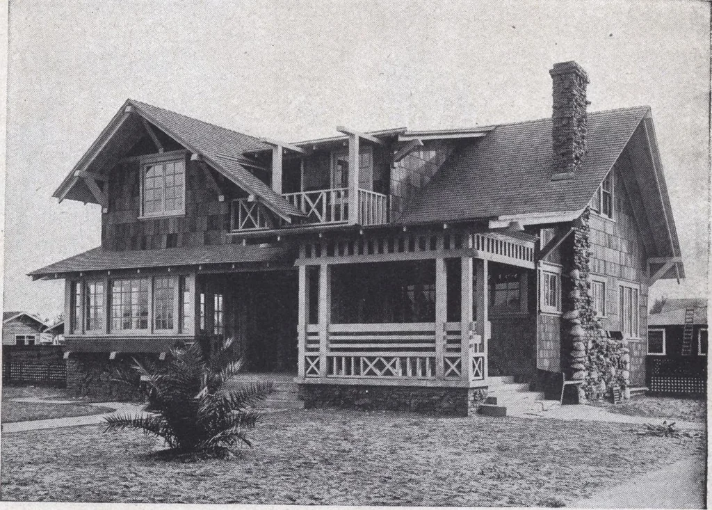 An illustration from Book A-6 of one hundred homes, 1915, leaf 100