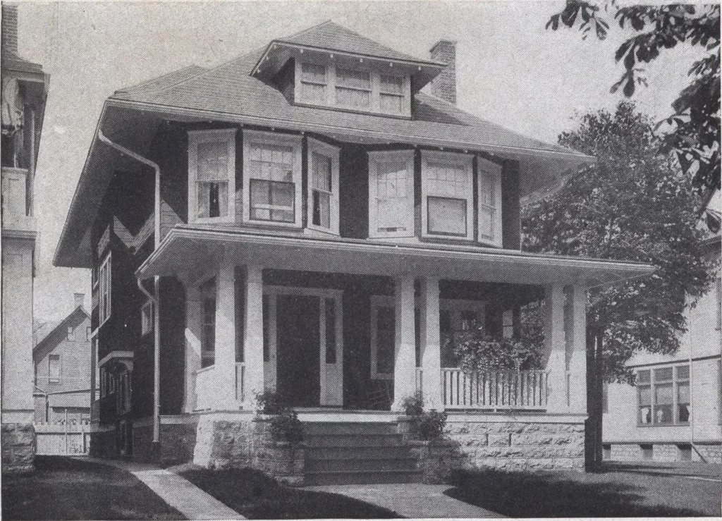 An illustration from Book A-6 of one hundred homes, 1915, leaf 101