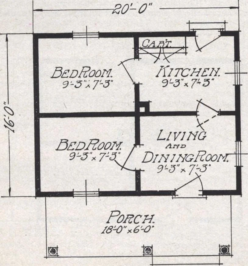 An illustration from Book A-6 of one hundred homes, 1915, leaf 11