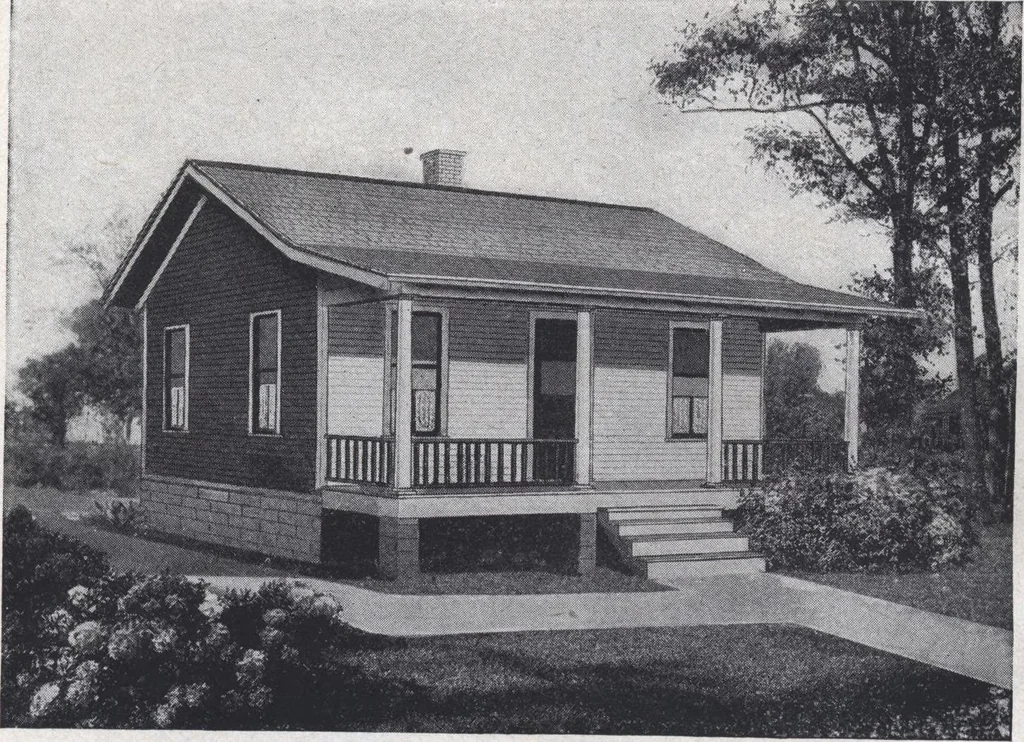 An illustration from Book A-6 of one hundred homes, 1915, leaf 12
