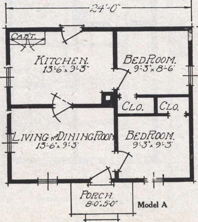 An illustration from Book A-6 of one hundred homes, 1915, leaf 15