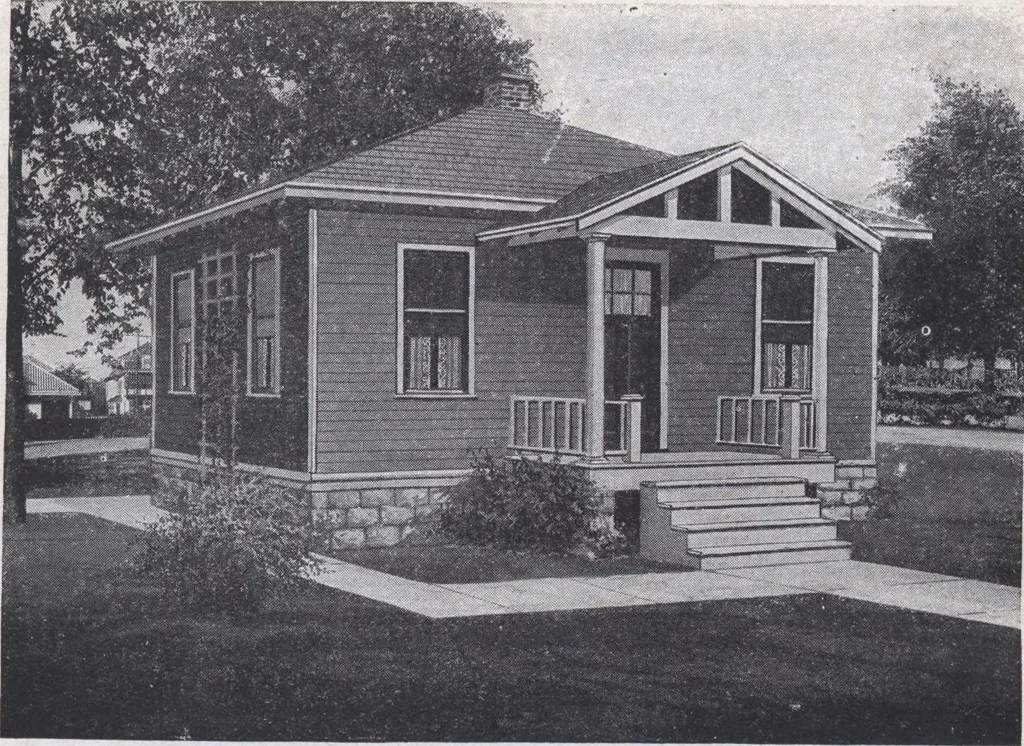An illustration from Book A-6 of one hundred homes, 1915, leaf 18