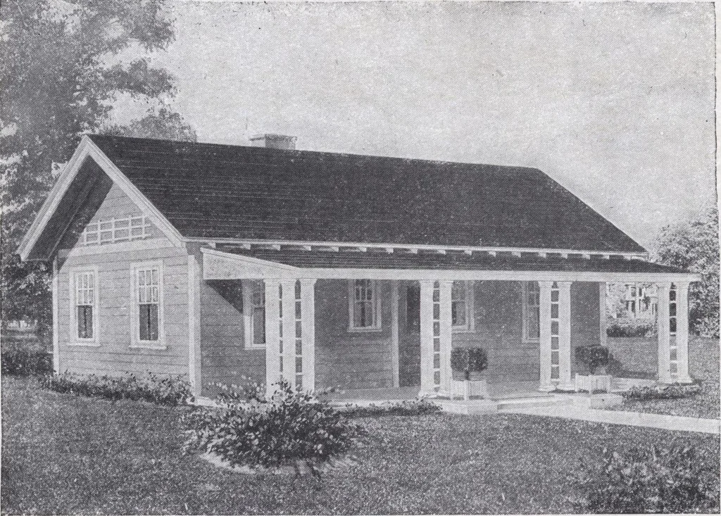 An illustration from Book A-6 of one hundred homes, 1915, leaf 21