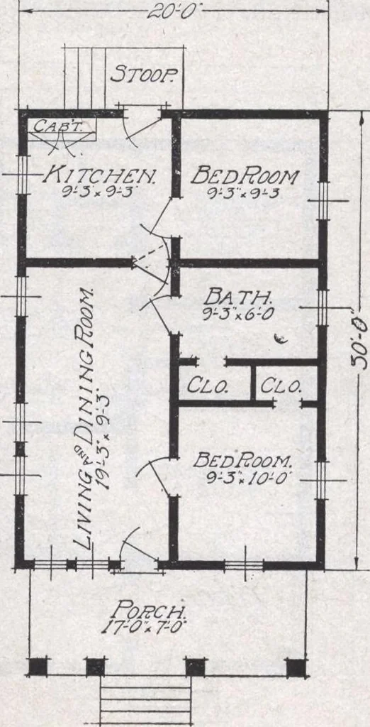 An illustration from Book A-6 of one hundred homes, 1915, leaf 26
