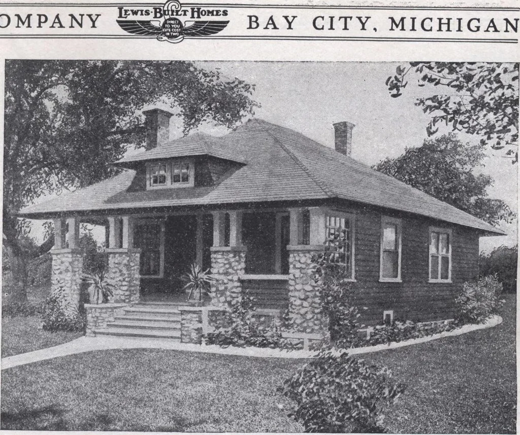 An illustration from Book A-6 of one hundred homes, 1915, leaf 28