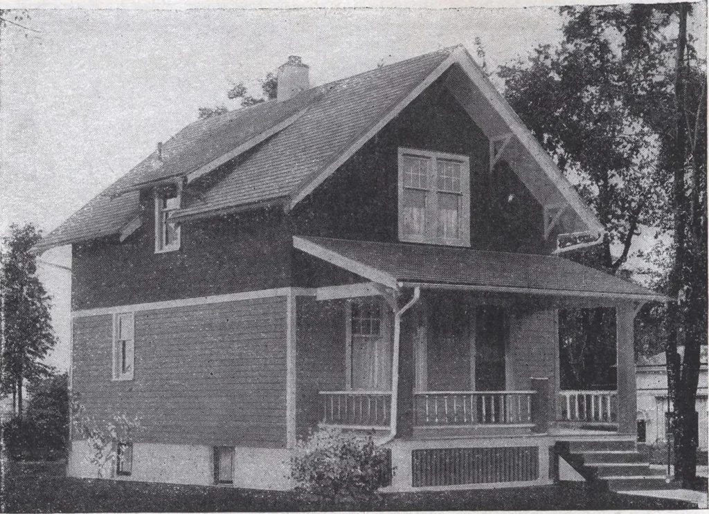 An illustration from Book A-6 of one hundred homes, 1915, leaf 37