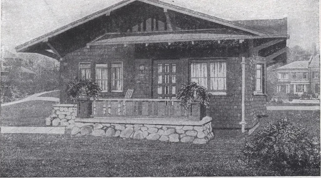 An illustration from Book A-6 of one hundred homes, 1915, leaf 38